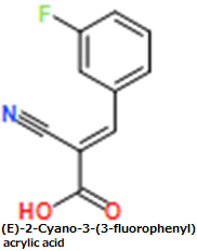 (E)-2-Cyano-3-(3-fluorophenyl)acrylic acid